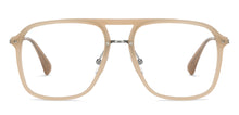 Load image into Gallery viewer, Brown Wayfarer Full Rim Unisex Eyeglasses by John Jacobs-152253