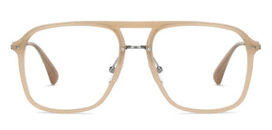 Brown Wayfarer Full Rim Unisex Eyeglasses by John Jacobs-152253
