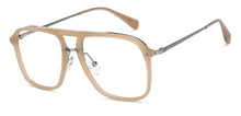 Load image into Gallery viewer, Brown Wayfarer Full Rim Unisex Eyeglasses by John Jacobs-152253
