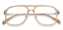 Load image into Gallery viewer, Brown Wayfarer Full Rim Unisex Eyeglasses by John Jacobs-152253