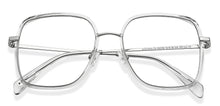 Load image into Gallery viewer, Transparent Wayfarer Full Rim Unisex Eyeglasses by John Jacobs-152258