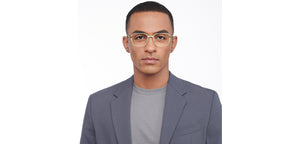 Green Square Full Rim Unisex Eyeglasses by John Jacobs-152065