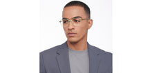Load image into Gallery viewer, Green Square Full Rim Unisex Eyeglasses by John Jacobs-152065