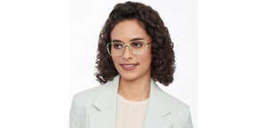Green Square Full Rim Unisex Eyeglasses by John Jacobs-152065