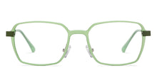 Load image into Gallery viewer, Green Square Full Rim Unisex Eyeglasses by John Jacobs-152065