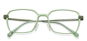 Green Square Full Rim Unisex Eyeglasses by John Jacobs-152065