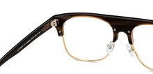 Load image into Gallery viewer, Brown Square Full Rim Unisex Eyeglasses by John Jacobs-201666