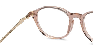 Brown Round Full Rim Women Eyeglasses by John Jacobs-205897