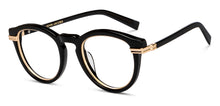 Load image into Gallery viewer, Black Round Full Rim Women Eyeglasses by John Jacobs-211183