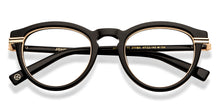 Load image into Gallery viewer, Black Round Full Rim Women Eyeglasses by John Jacobs-211183