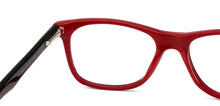 Load image into Gallery viewer, Red Wayfarer Full Rim Unisex Eyeglasses by Vincent Chase Online-124629