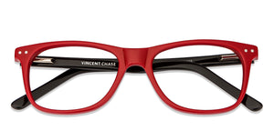 Red Wayfarer Full Rim Unisex Eyeglasses by Vincent Chase Online-124629