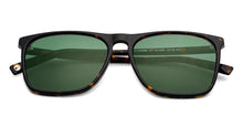 Load image into Gallery viewer, Tortoise Rectangle Full Rim Unisex Sunglasses by John Jacobs-203169