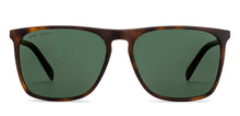 Load image into Gallery viewer, Tortoise Rectangle Full Rim Unisex Sunglasses by John Jacobs-211712