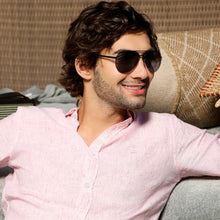 Load image into Gallery viewer, Black Aviator Full Rim Unisex Sunglasses by John Jacobs-127313