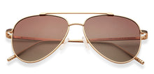 Load image into Gallery viewer, Gold Aviator Full Rim Unisex Sunglasses by John Jacobs-148394
