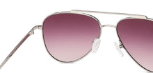 Load image into Gallery viewer, Gunmetal Aviator Full Rim Unisex Sunglasses by John Jacobs-148397