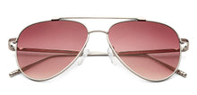 Load image into Gallery viewer, Gunmetal Aviator Full Rim Unisex Sunglasses by John Jacobs-148397
