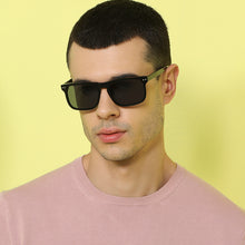 Load image into Gallery viewer, Black Wayfarer Full Rim Unisex Sunglasses by John Jacobs-137123
