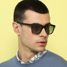 Load image into Gallery viewer, Black Wayfarer Full Rim Unisex Sunglasses by John Jacobs-137126