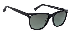 Black Wayfarer Full Rim Unisex Sunglasses by John Jacobs-137126