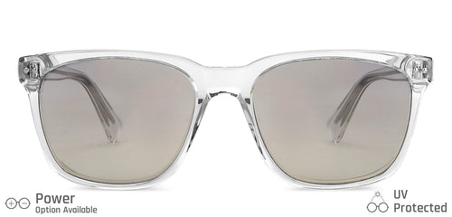 Transparent Wayfarer Full Rim Unisex Sunglasses by John Jacobs-203935