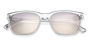 Transparent Wayfarer Full Rim Unisex Sunglasses by John Jacobs-137128