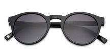 Load image into Gallery viewer, Black Round Full Rim Unisex Sunglasses by John Jacobs-134863