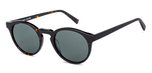 Brown Round Full Rim Unisex Sunglasses by John Jacobs-134865
