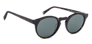 Brown Round Full Rim Unisex Sunglasses by John Jacobs-134865