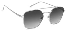 Load image into Gallery viewer, Silver Hexagonal Full Rim Unisex Sunglasses by John Jacobs-134942
