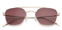 Load image into Gallery viewer, Gold Square Full Rim Women Sunglasses by John Jacobs-148400