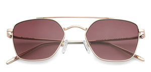 Gold Square Full Rim Women Sunglasses by John Jacobs-148400