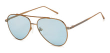 Load image into Gallery viewer, Gold Aviator Full Rim Unisex Sunglasses by John Jacobs-147903