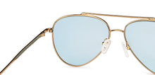 Load image into Gallery viewer, Gold Aviator Full Rim Unisex Sunglasses by John Jacobs-147903