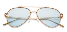 Load image into Gallery viewer, Gold Aviator Full Rim Unisex Sunglasses by John Jacobs-147903