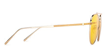 Load image into Gallery viewer, Gold Aviator Full Rim Unisex Sunglasses by John Jacobs-147904