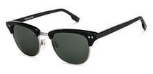 Load image into Gallery viewer, Black Clubmaster Full Rim Unisex Sunglasses by John Jacobs-203841