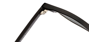 Black Clubmaster Full Rim Unisex Sunglasses by John Jacobs-135865