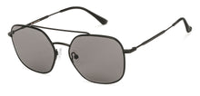 Load image into Gallery viewer, Black Hexagonal Full Rim Unisex Sunglasses by John Jacobs-203936