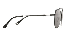 Load image into Gallery viewer, Black Hexagonal Full Rim Unisex Sunglasses by John Jacobs-136387