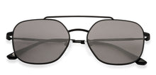 Load image into Gallery viewer, Black Hexagonal Full Rim Unisex Sunglasses by John Jacobs-136387