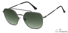 Load image into Gallery viewer, Grey Hexagonal Full Rim Unisex Sunglasses by John Jacobs-148411