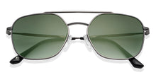 Load image into Gallery viewer, Grey Hexagonal Full Rim Unisex Sunglasses by John Jacobs-148411