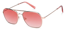 Load image into Gallery viewer, Gold Square Full Rim Women Sunglasses by John Jacobs-147680
