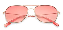 Load image into Gallery viewer, Gold Square Full Rim Women Sunglasses by John Jacobs-147680