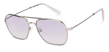 Load image into Gallery viewer, Silver Square Full Rim Unisex Sunglasses by John Jacobs-147681