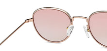 Load image into Gallery viewer, Gold Round Full Rim Women Sunglasses by John Jacobs-147682