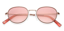 Load image into Gallery viewer, Gold Round Full Rim Women Sunglasses by John Jacobs-147682
