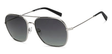 Load image into Gallery viewer, Silver Aviator Full Rim Men Sunglasses by John Jacobs-211700